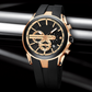 Sport Style Luminous Silicone Strap Waterproof Watch