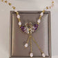 🥳2026 HOT SALE🥳💞50K+ SOLD!💥50% OFF! 🔥Purple Double Swan Pendant Necklace