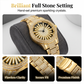 Men's Iced-Out Rotating Dial Watch