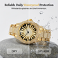 Men's Iced-Out Rotating Dial Watch