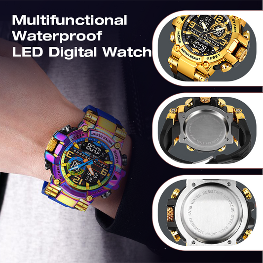 🎁New arrival 50% OFF💥Multifunctional Waterproof LED Digital Watch