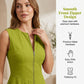 📢📢61% OFF& Free Shipping !! ⏰Sleeveless Zip-Front A-Line Maxi Dress