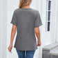 🔥50% OFF for a limited time！！🔥Women's V-Neck Short Sleeve Casual T-Shirt