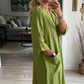 📢📢50% OFF & Free Shipping !! ⏰Women's Casual V-Neck Midi Dress