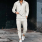 Men's Casual Pullover and Pants Set