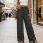 ⏳Limited-time 50% off⏰Women's Smocked High Waist Wide Leg Trousers👖