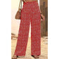 ⏳Limited-time 50% off⏰Women's Smocked High Waist Wide Leg Trousers👖