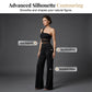 👯 LIMITED TIME 64% OFF! ✨ One-Shoulder Mesh Panel Wide-Leg Jumpsuit – Sculpting, Elegant, Alluring 💃