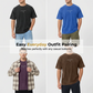 👕 50% OFF NOW! ✝️ Men's Vintage T-Shirt with Cross & Letter Print – Soft Cotton, Relaxed Fit & Perfect for a Classic Casual Look 🏠