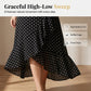 Women's Polka Dot V-Neck Maxi Dress