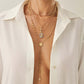 🌸LAST DAY SPECIAL PRICE!!🌸Layered Gold Cross Necklaces for Women