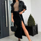 🔥2026 New Arrival ＆ Hot Sale ＆ 50％ Off🔥Stylish Button-Front Split Bodycon Skirt - Day to Night Chic