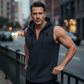 👕 50% OFF NOW! 💪Men's Sleeveless Workout Hoodie Tank Top