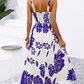 🌸Floral Whispers🌿Women's Floral Print Spaghetti Strap Dress