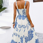🌸Floral Whispers🌿Women's Floral Print Spaghetti Strap Dress