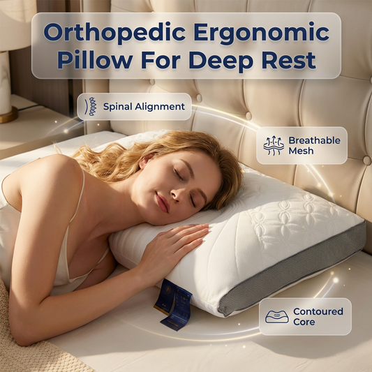 The "Perfect Alignment" Pillow ✨ | Orthopedic Support