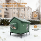 🐱 LIMITED-TIME 50% OFF! ✨ All-Weather Elevated Outdoor Cat House – Waterproof, Thermal Lining, Foldable 🌧️