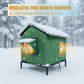 ⏰🔥LIMITED TIME 40% OFF! 🐈 All-Weather Elevated Outdoor Cat House – Waterproof, Insulated & Foldable for Cozy Comfort 🌧️✨