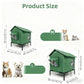 ⏰🔥LIMITED TIME 40% OFF! 🐈 All-Weather Elevated Outdoor Cat House – Waterproof, Insulated & Foldable for Cozy Comfort 🌧️✨