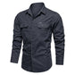 🔥2026 New Arrival ＆ Hot Sale🔥 Men’s Long Sleeve Cotton Workwear Shirt – Durable, Comfortable & Perfect for Everyday Work ✨💪