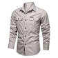 🔥2026 New Arrival ＆ Hot Sale🔥 Men’s Long Sleeve Cotton Workwear Shirt – Durable, Comfortable & Perfect for Everyday Work ✨💪