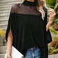 🔥75% OFF & Hot Sale 🔥Women's Casual High-neck Batwing Blouse