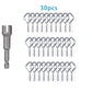 Q-Shaped Spring Snap Hooks