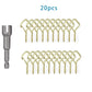 Q-Shaped Spring Snap Hooks