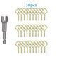 Q-Shaped Spring Snap Hooks