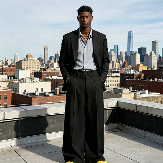🔥2026 New Arrival ＆ Hot Sale ＆ 50％ Off🔥Men's Minimalist Wide-Leg Trousers