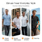 👔 50% OFF NOW! ✨ Men's Loose Fit Short Sleeve Shirt – Breathable Fabric, Casual Style & Solid Color for Everyday Comfort 🍃