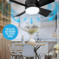 ⏳LAST DAY SALE 50% OFF🔥40W LED Ceiling Fan Light – 20.5” Ultra-Quiet with Remote 🎯 | E27 + FREE B22 Adapter 🔌 | For Bedroom 😴, Kitchen 👩‍🍳 & Garage 🛠️ – UK Ready! 🇬🇧