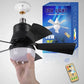 ⏳LAST DAY SALE 50% OFF🔥40W LED Ceiling Fan Light – 20.5” Ultra-Quiet with Remote 🎯 | E27 + FREE B22 Adapter 🔌 | For Bedroom 😴, Kitchen 👩‍🍳 & Garage 🛠️ – UK Ready! 🇬🇧
