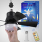 ⏳LAST DAY SALE 50% OFF🔥40W LED Ceiling Fan Light – 20.5” Ultra-Quiet with Remote 🎯 | E27 + FREE B22 Adapter 🔌 | For Bedroom 😴, Kitchen 👩‍🍳 & Garage 🛠️ – UK Ready! 🇬🇧