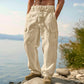 📢📢50% OFF !! ⏰Men's Cotton Linen Cargo Trousers