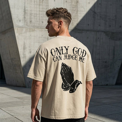 👕 50% OFF NOW! 🔥 Men's Praying Hands Graphic Tee – Inspirational, comfortable cotton & perfect for daily wear 🙏