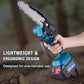 🔧6-inch Cordless Mini Chainsaw with 2 Batteries