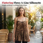 Women's Leopard Print Chiffon Camisole Top