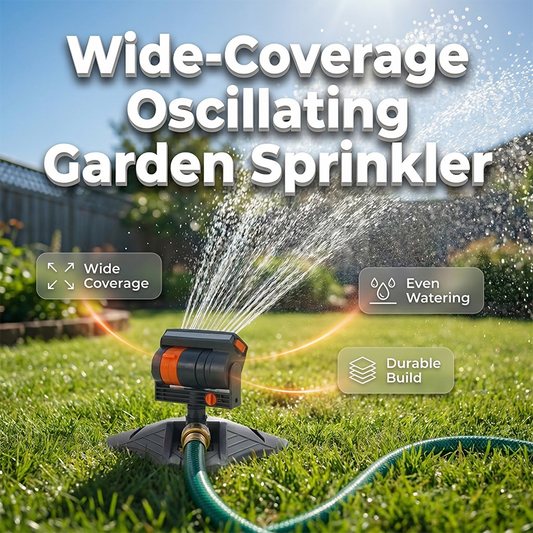 💧 50% OFF NOW! 🌿 Wide-Coverage Rotating Garden Sprinkler – Adjustable Spray & Long Reach – Stable Base & Debris Filter – Effortless Lawn Care 🏡