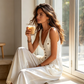📢📢50% OFF & Free shipping !! ⏰Women's Stylish V-Neck Pocketed Jumpsuit
