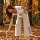 📢📢30% OFF !! ⏰ Women's Elastic Waist Wide-Leg Tassel Trousers