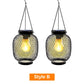 Retro Metal Solar Lanterns
