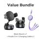 🚗Adjustable Magnetic Car Mount with Vacuum Suction Base