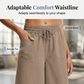 Flattering High-Waisted Cropped Trousers - Slimming Loose Fit for All Bodies 📏✨