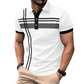 ✨ 50% OFF NOW! 🧵Men's Striped Short Sleeve Collared Top