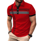 ✨ 50% OFF NOW! 🧵Men's Striped Short Sleeve Collared Top