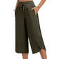 📢📢50% OFF !! ⏰Women's Casual Wide-Leg Capri Trousers
