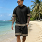☀️New Arrival✨Breathable Crew Neck Short Sleeve & Shorts Set