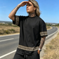 ☀️New Arrival✨Breathable Crew Neck Short Sleeve & Shorts Set