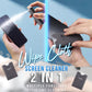 📢📢Buy 2 Get 1 Free !! ⏰2-in-1 Screen Cleaner & Microfiber Cloth: Spray & Wipe, No Residue, Portable